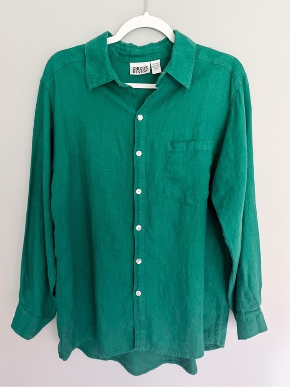 Vintage Chico’s Linen Button Up